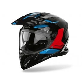 Airoh Bandit Helmet - Tune Blue Red Gloss