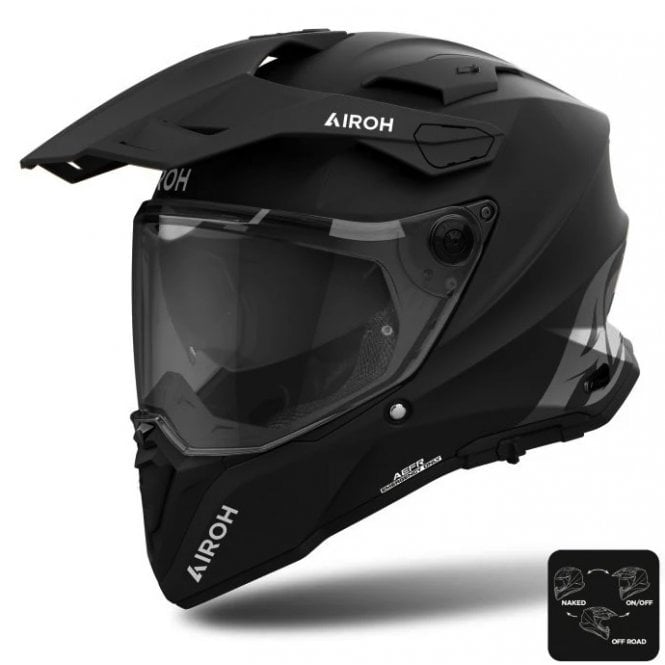 Airoh Commander 2 Helmet - Black Matt