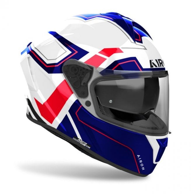 Airoh Spark 2 Helmet - Dart Blue/Red Gloss - S