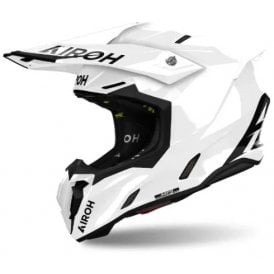 Airoh Twist 3 Color White Gloss MX Helmet