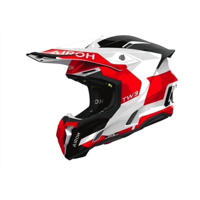 Airoh TWIST 3 FANCY RED GLOSS MX HELMET