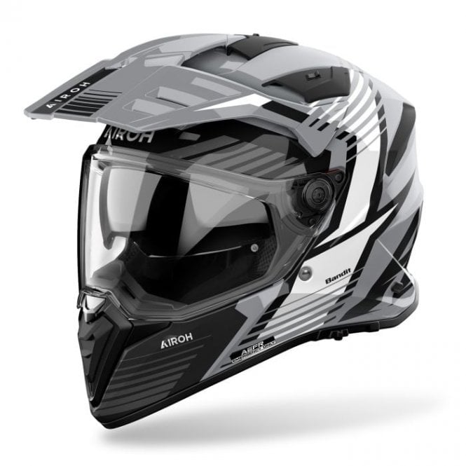 Alpinestars Airoh Bandit Helmet - Spicy Grey Gloss
