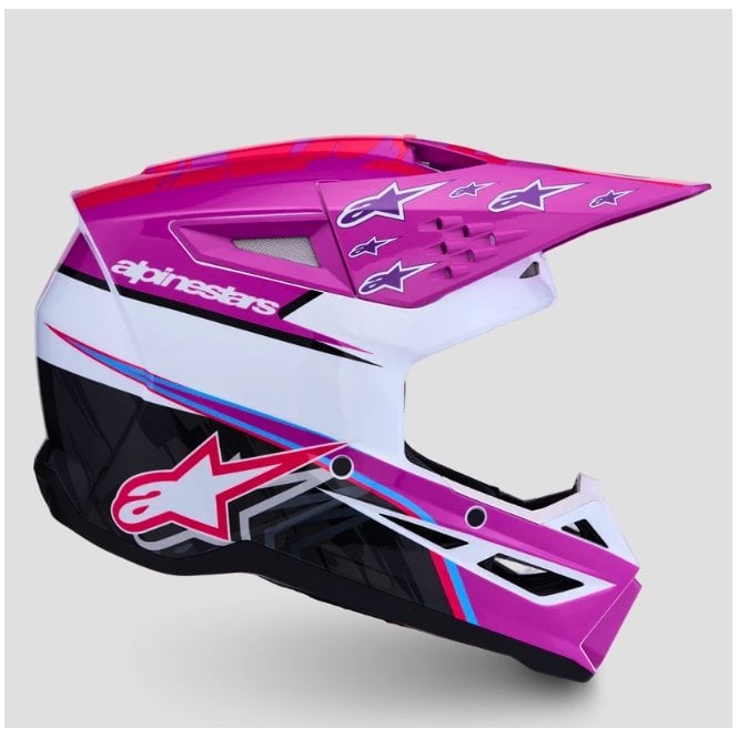 Alpinestars S-M3 Falcon Helmet Pink