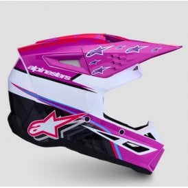 Alpinestars S-M3 Falcon Helmet Pink