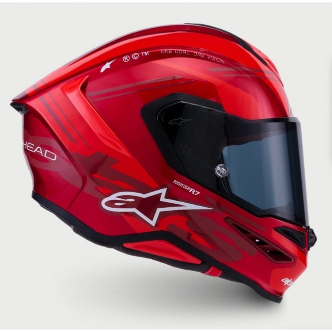 Alpinestars S-R7 A-Core Helmet- Red