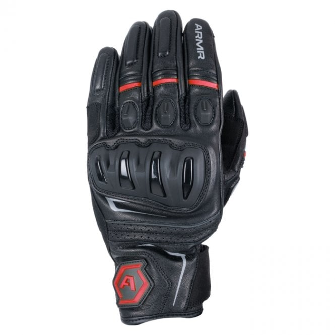 ARMR Raiden Men‘s Leather Gloves Red