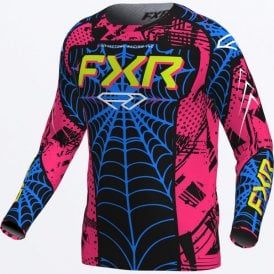 FXR Clutch Youth MX Jersey Pink/Black