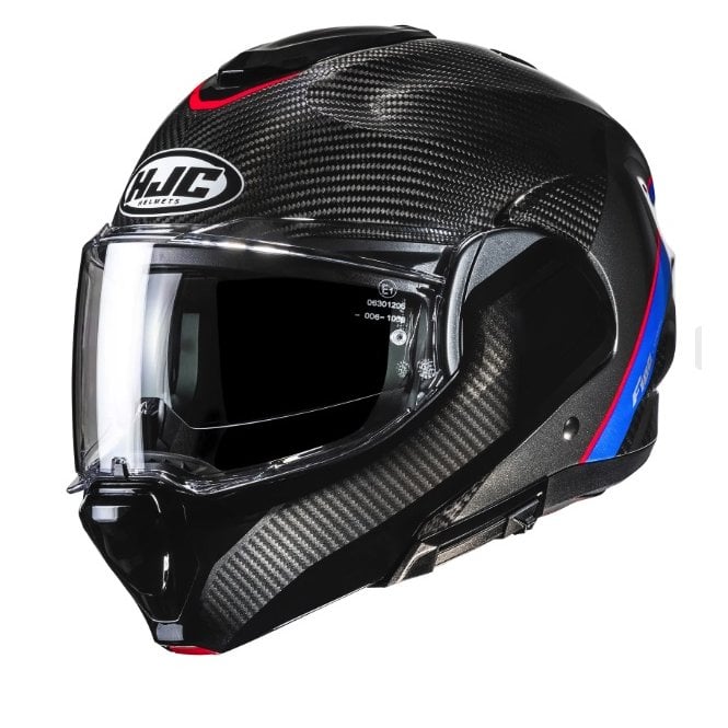HJC F100 Carbon Stan Blue