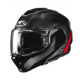 HJC F100 Carbon Stan Red