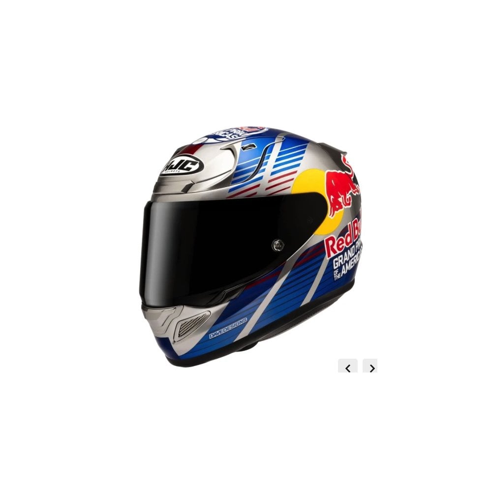 HJC RPHA 12 Red Bull Austin GP 2 - Motorcycle Helmets from Custom Lids UK