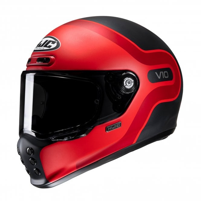 HJC V10 Grape MC1SF Red (Matt Finish)