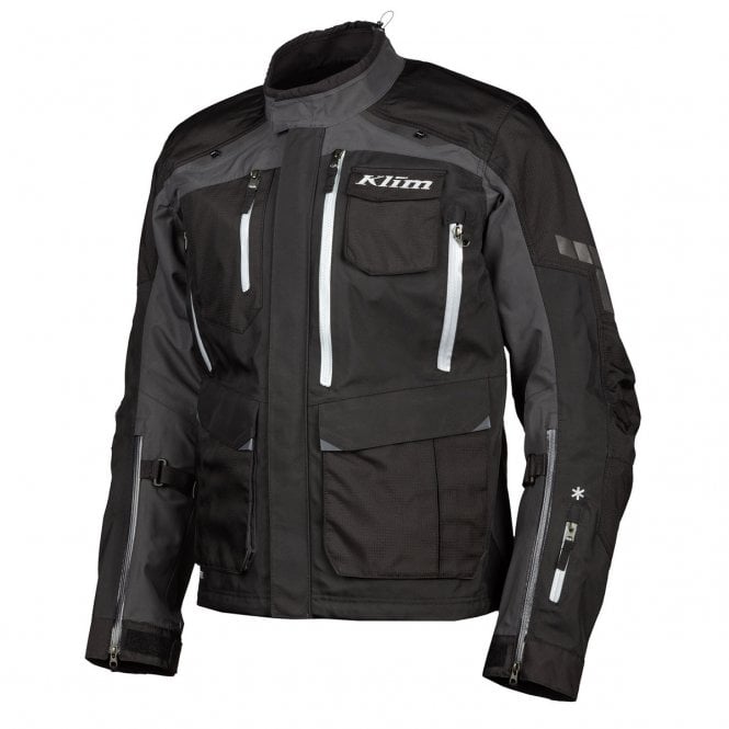 Klim Carlsbad V3 Jacket Black/Grey