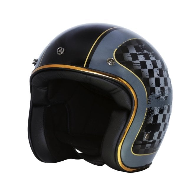 Merlin Blackbird Jet Helmet – Racer