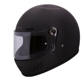 Merlin Revival Vintage Helmet – Matt Black