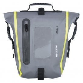 Oxford Aqua M8 Tank Bag Black/ Grey/ Fluo