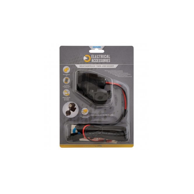 Oxford Dual USB socket (5V 2Amp)