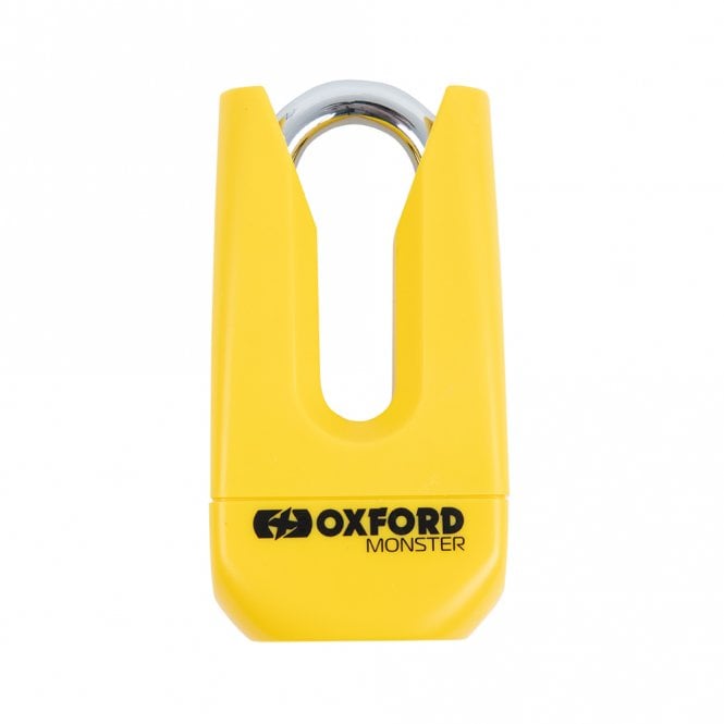 Oxford Monster 11mm Disc Lock Yellow