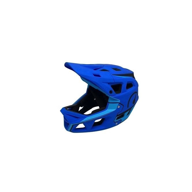 REVVI Kids MTB Helmet Full Face Blue