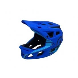 Revvi Kids MTB Helmet Full Face Blue
