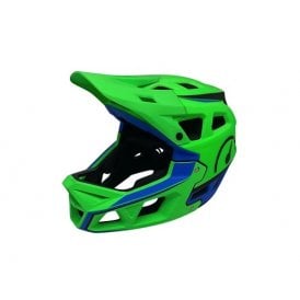 Revvi Kids MTB Helmet Full Face Green