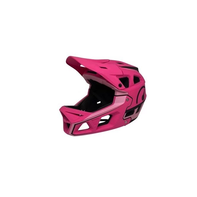 REVVI Kids MTB Helmet Full Face Pink