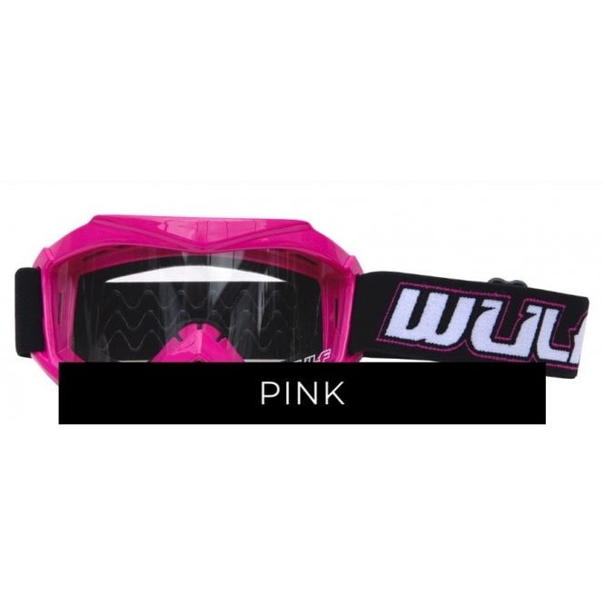 Wulfsport Wulf Kids Goggles Pink